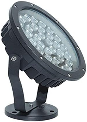 Recessed IP67 Waterproof Aluminum Outdoor Lawn Spotlight Tempered Glass COB Super Bright Tree Lamp Projection Lamp Courtyard Garden Building Wall Community Plant External Spot Lamp Integrated