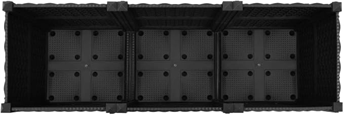 YAFF Raised Bed 47.2x15.7x15 Polypropylene (15.686lbs)