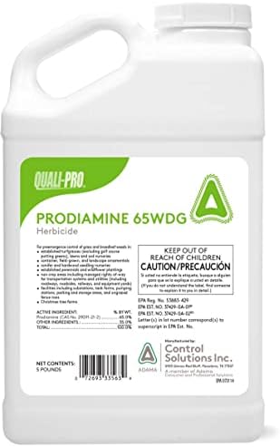 Quali-Pro Prodiamine Pre-Emergent Herbicide 5 lbs Yellow Granules