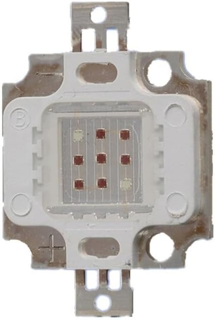 10PCS 10W COB CHIP Plant Grow Lights High Power LED Lamps Pink 300mA 20-24V Red Blue 30mil EPILEDS Chip
