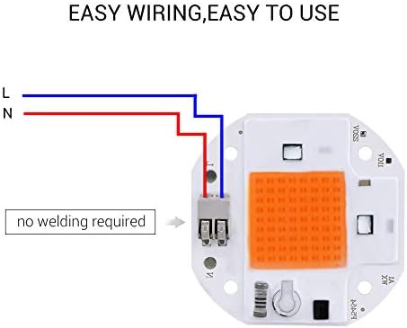 Landscape Lights 1pack LED Grow Light 100W 70W 50W Welding LED COB Chip for Plants Growing Grow Tent 220V 110V Full Spectrum LED Phyto Lamp LED Street Lamp