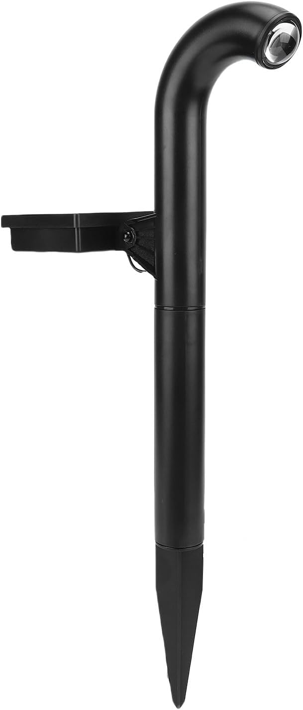Focket  2Pcs 23.2in Solar Landscape Spotlights with Monocrystalline Panel for Garden Yard Pathway Driveway Lighting (Warm Light)