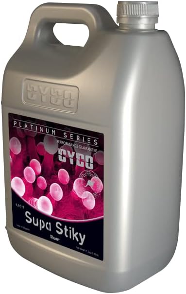 CYCO Supa Sticky Liquid Nutrient for Hydroponic Plants 0.6-3-2 5 Liters