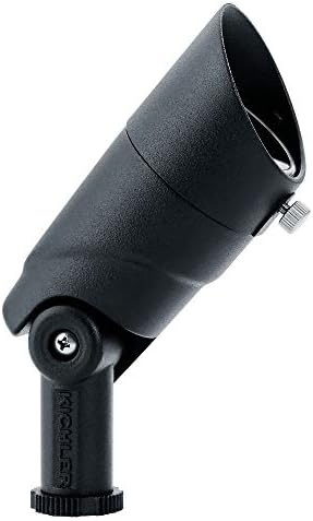 Kichler 16015BKT27 Transitional One Light Accent from Landscape LED Collection in Black Finish 4.50 inches