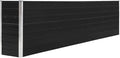 Products for Backyard Patio Balcony Raise Planter Stand Garden Bed Raised Garden Bed 126x15.7x30.3 Galvanised Steel Anthracite