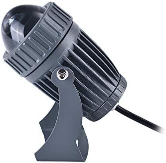 10W LED Spotlights 12V Narrow Beam Floodlight IP67 Waterproof Outdoor Wall Lamp Landscape Lighting (Cool White)