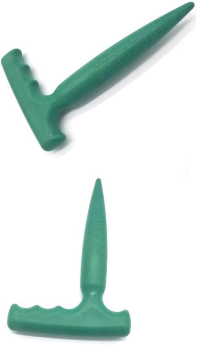 Yardwe 3sets Garden Dibber Tool Plastic Widger Gardening Tool for Dibber Transplanting Dispenser 3pcs*3