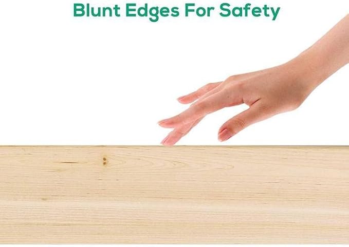 Raised Garden Bed Wooden Planter Box 2 Separate Planting Space