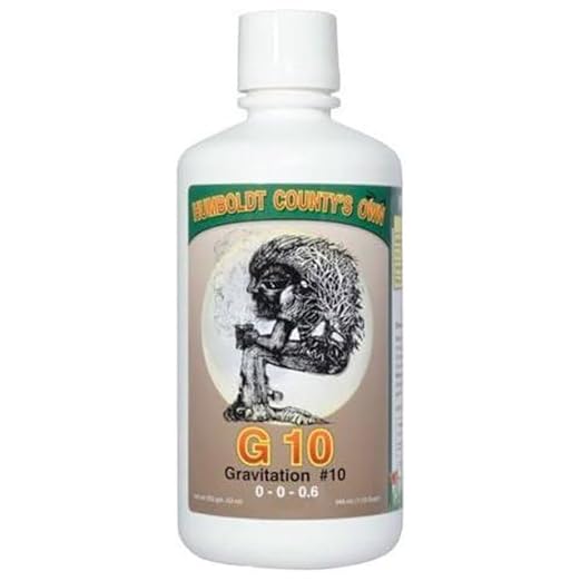 Plant Nutrients Humboldt Countys Own Gravitation G10#10 qt