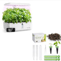 12 Pods Hydroponics Growing System Remote Control White &amp 140Pcs Hydroponic Pods Supplies