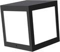 1Pc Solar Wall Light Durable Outdoor Landscape Lighting Easy Installation Solar Energy LED Light for Garden Patio Black