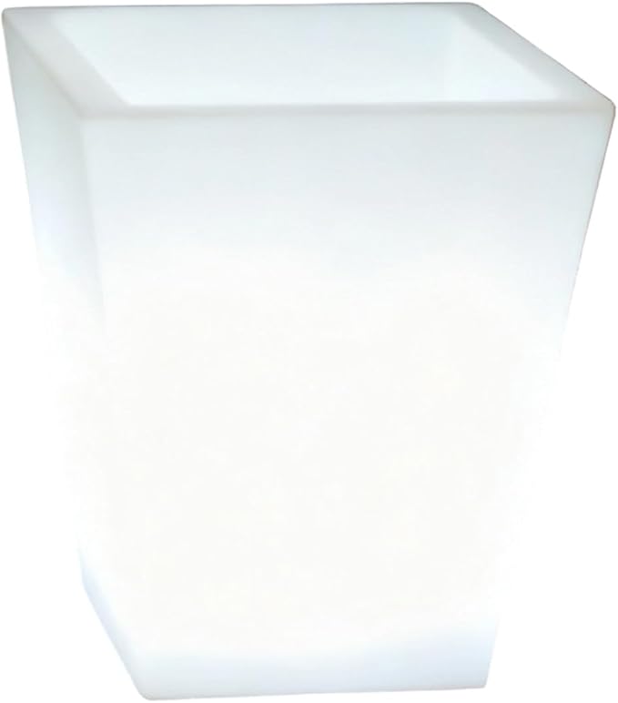 Solars Flower Pots Light Weatherproofed Outdoor Planter Lamp for Backyard Garden Parties Ambiances Solars LED Planter for Plant