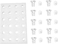 POPETPOP Soilless Cultivation Kit Greenhouse Hydroponic Tower Basket Sponge Planting Tray