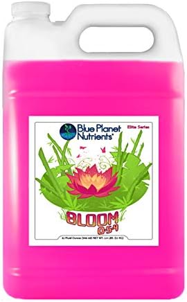 Blue Planet Nutrients Elite Bloom Gallon (128 oz) | Grow Flowers Herbs Vegetables Fruit | Soil Hydroponic Aeroponic Coco Coir Soil-Less | for All Plants &amp Gardens