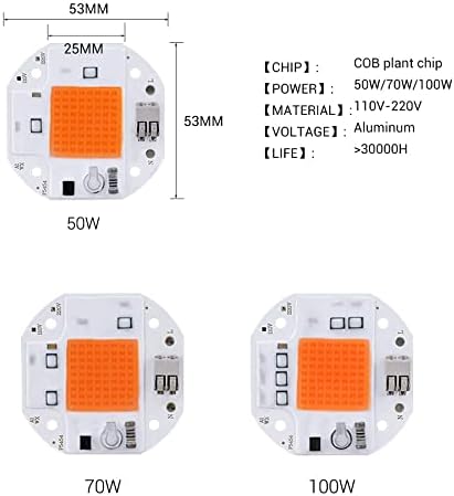 Landscape Lights 1pack LED Grow Light 100W 70W 50W Welding LED COB Chip for Plants Growing Grow Tent 220V 110V Full Spectrum LED Phyto Lamp LED Street Lamp
