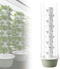 Hydroponics Tower Garden System 7-Layer Vertical Planter with LED Grow Light for Home Indoor Hydroponics Growing System for Herbs &amp Vegetables