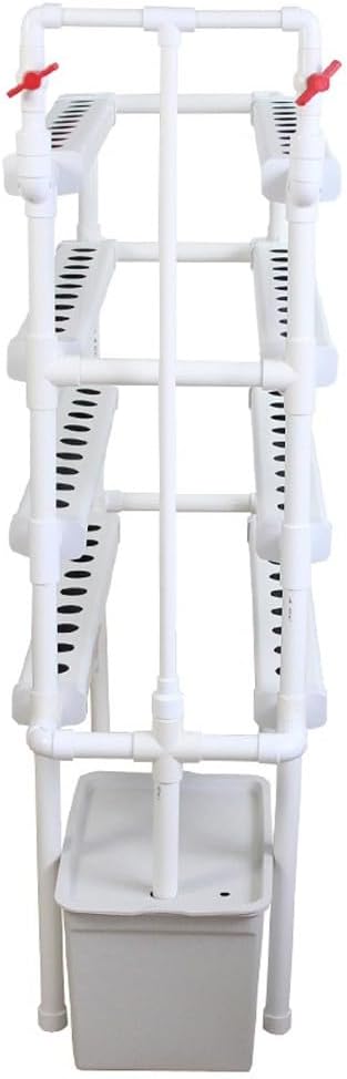 Hydroponics Growing SystemVertical Hydroponic Growing Systems PVC for Plant Leafy Vegetable with Pump System with Grow Baskets and Sponges GYL24824