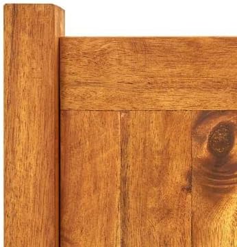 Garden BedsPatio Ground Gardening Planter for VegetablesPlanter Box Kit Flower Herbfor Outdoor Patio Deck BalconyGarden Raised Bed Acacia Wood 39.4x11.8x9.8