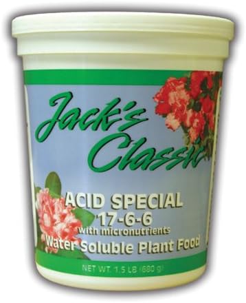 J. R. Peters INC Jacks Acid Special 1.5# Part No. 207323 (Catalog Category: FERTILIZERS/General - HOMEOWNER)