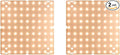 2Pack 200W Indoor Seedings Cultivation Plant Lights AC100-277V Hydroponic Planting Panel Lights UV/IR Greenhouse Tent Succulent Vegs Potting Flowers Fruits Cactus Moss Filling Lights US Plug