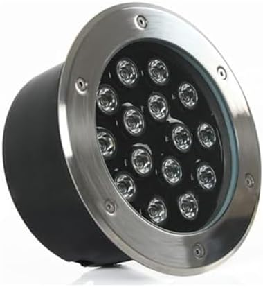 Outdoor Landscape Spotlights LED Floor Spotlight - Outdoor Landscape Light Circular Stair Step Path Floor Lamp IP66 Waterproof AC85-265V Recessed Ground Spotlight for