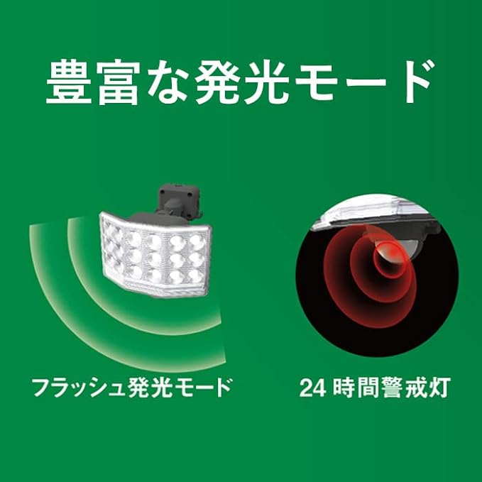 Musashi LED-170 9W Wide Free-Arm LED Battery Sensor Light