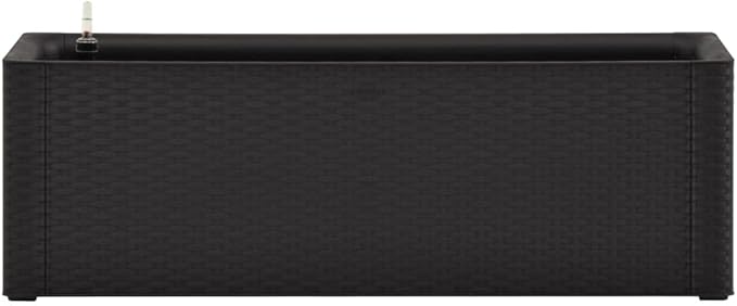 Garden Raised Bed with Self Watering System Anthracite 39.4x16.9x13 pWeight-15 lbs