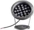 LED Waterscape Light IP68 Stainless Steel Underwater Light Can Rotate 24V Underwater Spotlight Fountain Pool Garden Square Waterscape Light