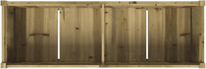 Garden Planter Pinewood Treated Wood Fence Welded Wire Retaining Wall Bed Steel Landscape Galvanized