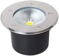 15W COB LED Buried Spotlight Embedded Underground Lamp Bright Lawn Landscape Garden Step Stairs Lawn Pathway Driveway IP65 Water-Resistant Fittings
