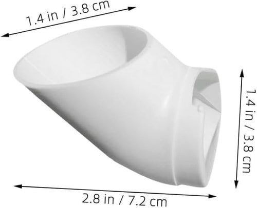 1 Set Hydroponic Equipment Hydroponic Garden Tower Terrarium Hydroponic System Vertical Hydroponic Tower Water Hydroponic Tower Parts Cups Vertical Hydroponic Planter Plastic White/1243