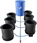 AutoPot 6 Pot XXL System with 13 gal Pots and 25 gal FlexiTank - Self-Watering Gravity-Fed Indoor Hydroponic System (6Pot - 13 gal - 25 gal FlexiTank)