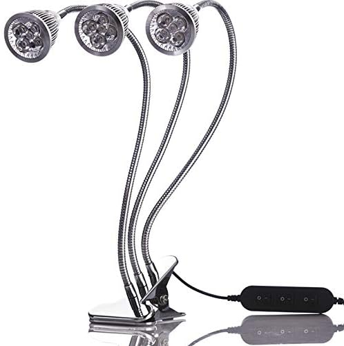 Three-Head Clip led Plant Light Full Light Plant Growth Light Three-Tube Plant Fill Light (Three Head)