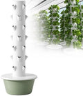Vertical Hydroponics Tower System - 9-Layer Indoor/Outdoor Planter Kit for Herbs Vegetables &amp Fruits - Ideal Gift for Gardening Enthusiasts &amp Urban Growers