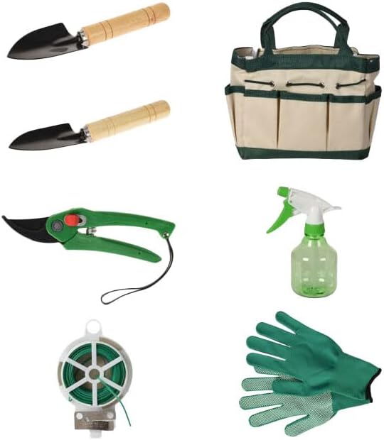 GARDEN TOOL SET 8PCS IN BAG