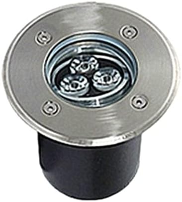 3w LED Landscape Lights Underground Lamp Outdoor Decorative Spotlight Waterproof Ip65 Buried Ground Lamp Patio Pathway Lawn Driveway Path Light Fittings