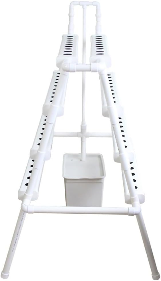 Hydroponics Growing SystemHydroponics Growing System 4 Layer Food-Grade PVC-U Pipe for Planting Leaf Vegetables for Home Kitchen Gardening GYL24824