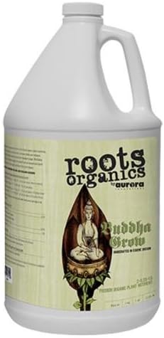 2.5 gal. - Buddha Grow - Vegetative Stimulator - Hydroponic Nutrient Solution - 2-0.5-1.5 NPK Ratio - Roots Organics 715185