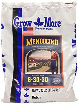Grow More Mendocino Flower &amp Bloom 6-30-30 25 lbs