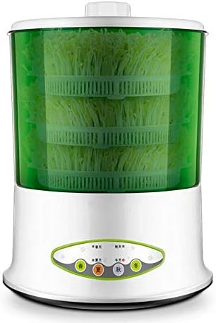 Electric Sprout Bud Machine Intelligent Thermostat Vegetable Green Seeds Growing Automatic Bean Sprouts Maker 2Layer
