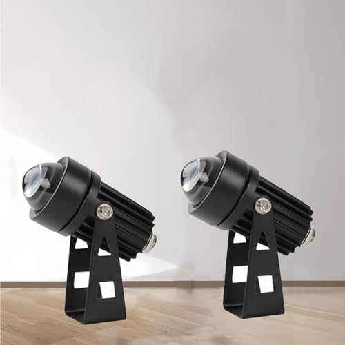 Outdoor Landscape Spotlights 2PCS Led Spot Lights - LED Spotlight Narrow Beam Spotlight IP65 Outdoor Waterproof Wall Lamp Landscape Lighting AC 85-265V Spotlight Led Be