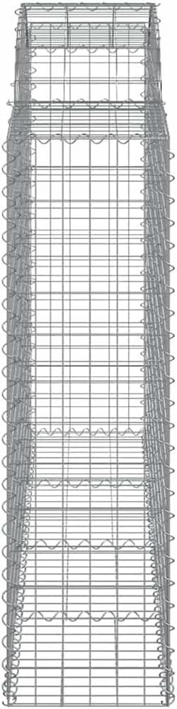 Galvanized Raised Garden Bed 5-Pack 78.7x78.7x63 Planter Box Gabion Baskets for Vegetables Flowers Patio