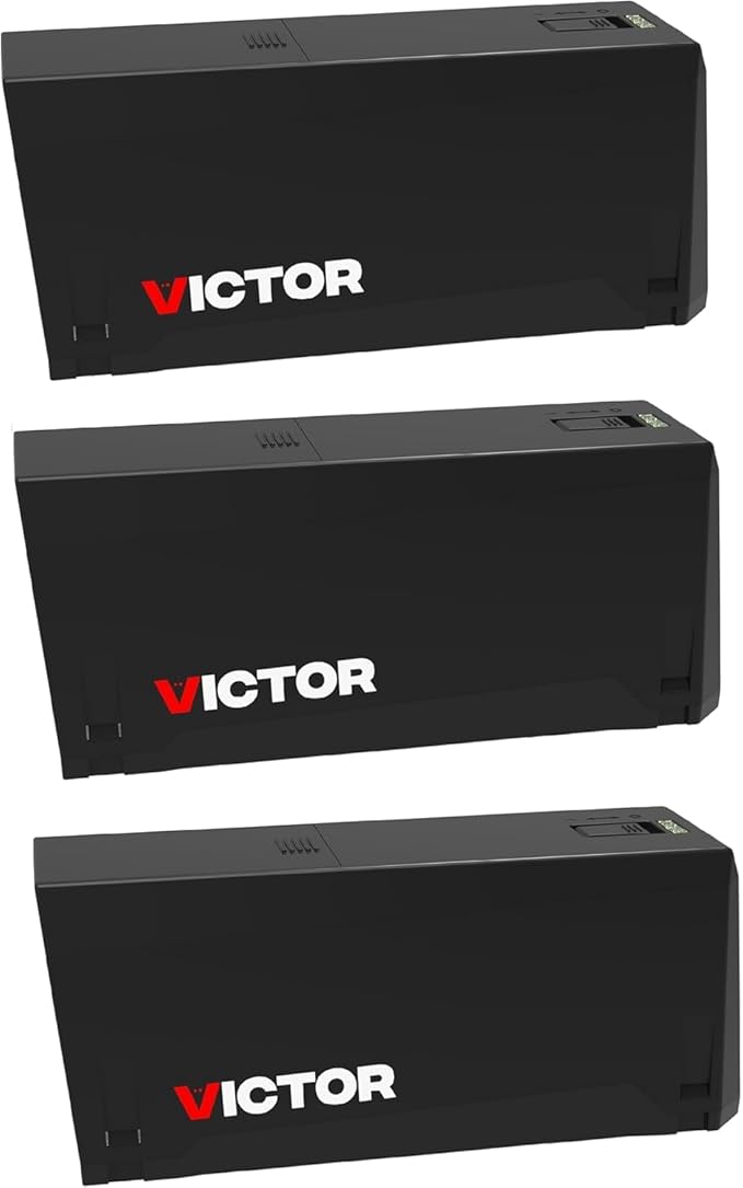 Victor Indoor Electronic Rat Trap Humane Electric Rat Traps Indoor for Home No Touch No See Traps Pack of 3 - M241BSR-3 - Includes 3