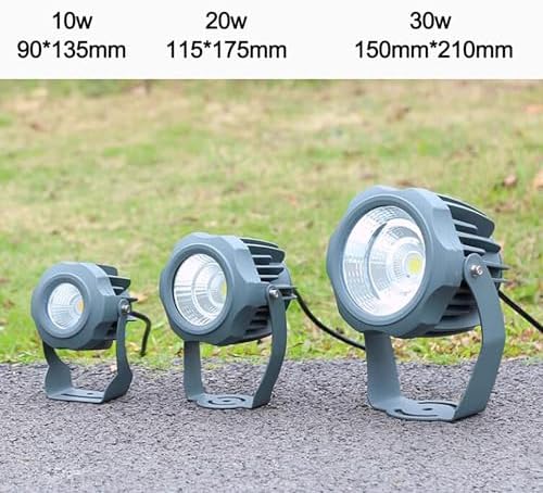 Outdoor Landscape Spotlights Spotlight Led Beam Light - Led Spot Lights AC 220V LED Outdoor Waterproof Spotlight Cob Landscape Spotlight 360° Rotating Lamp Body Ground