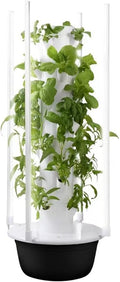 Indoor Vertical Farming Garden Planter Hydroponic Growing System Kit with Plant Light Pump and Movable Water Tank for Home Indoor Gardening SystemBlack5 Layers