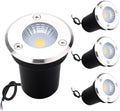 Wall Sconces Landscape Lights Led Well Lights Ground Lights Ip67 Waterproof Low Voltage Landscape Lighting Spotlight for Driveway Deck Step Garden Outdoor Light