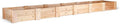 Infinite Cedar Premium Cedar Raised Garden Bed (2' x 12' x 11 H)