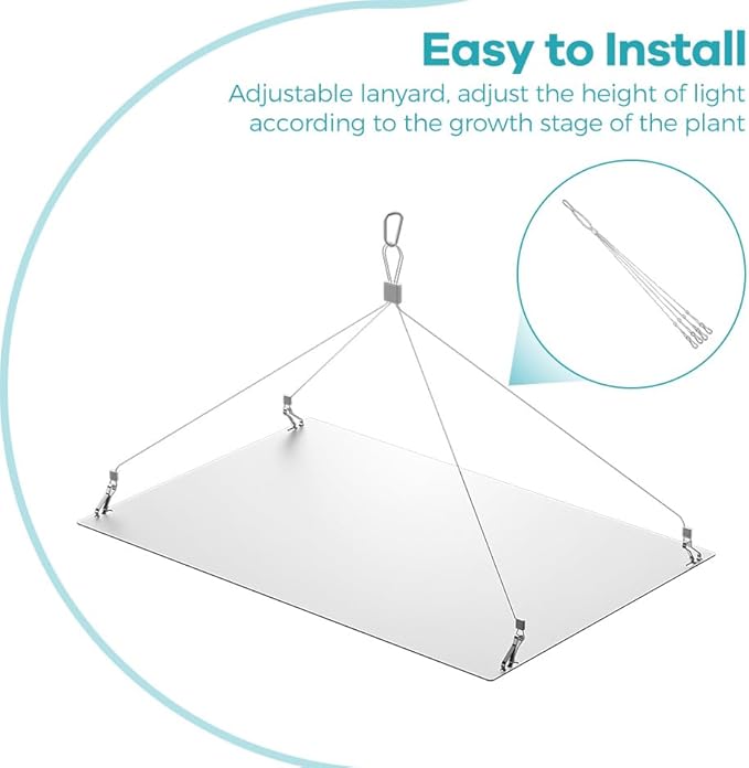 250W LED Plant Cultivation Lights 110V Full Spectrum Grow Light AC100-277V Sunlight Hydroponic Seeds Fill Lamp UV/IR Greenhouse Tent Succulent Flowers Fruits Potting Cactus Vegetable Planting Lighting