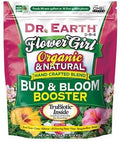 Dr. Earth Flower Girl Bud &amp Bloom Booster 4-10-7 Fertilizer 4 lbs 4 liters Organic &amp Natural Safe for People &amp Pets