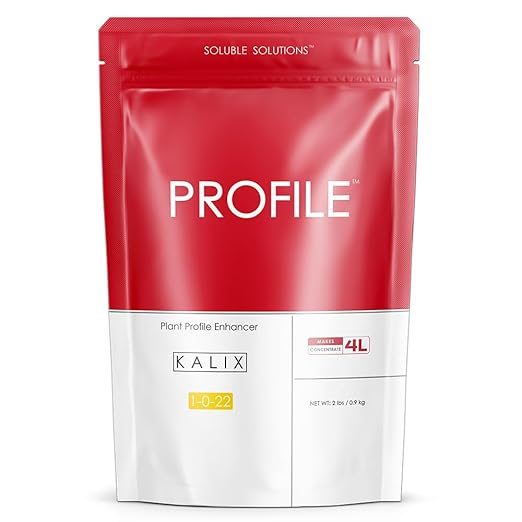 KALIX Profile 1-0-22 Bloom Finisher | High-Potassium Water-Soluble Fertilizer for Late-Stage Flowering &amp Ripening | Clean Plant Supplement for Soil Hydro &amp Drip Systems | 2lb